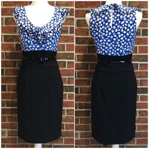 White House Black Market Midi Length Dress Size 4